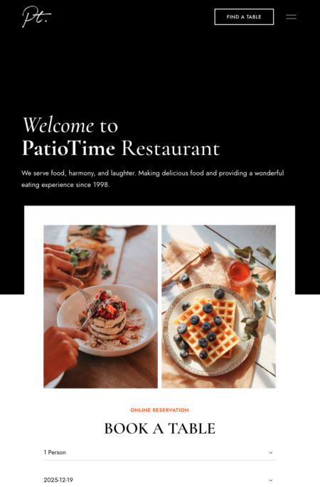 PatioTime Restaurant