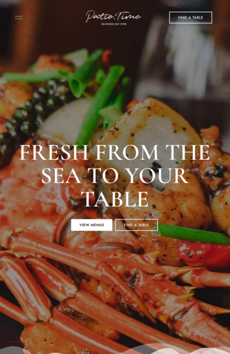 From Sea to your Table